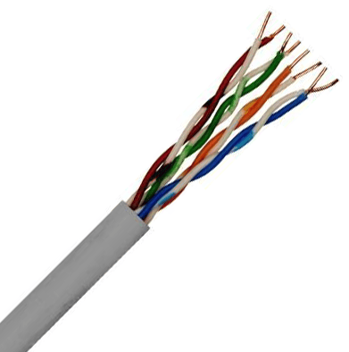 Securi-Flex  Data Cable Category 5e 4 Pairs UTP PVC - Grey 305m